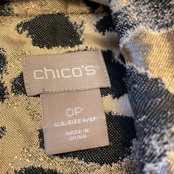 Chicos leopard print jacket - Picture 3 of 3